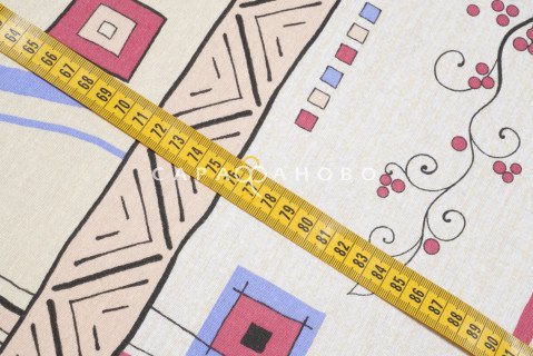 Ткань бязь 150 см 140 гр рис. 33в1/1 Стамбул