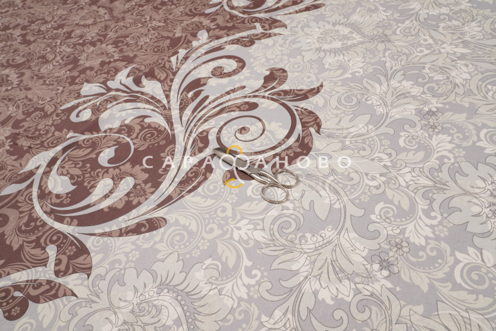 Ткань Бязь Премиум 220 см 6826-1 Кардинал