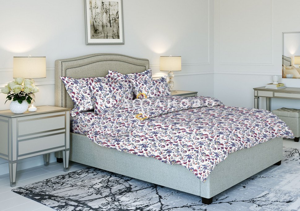 Ткань Бязь 150 см рис. 9254-1