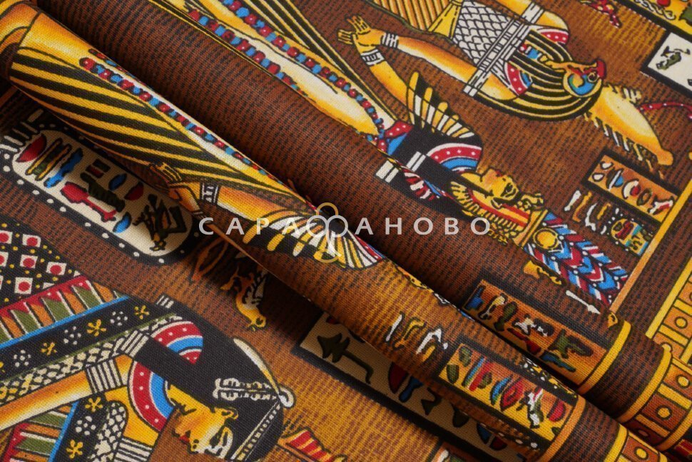 Ткань Бязь 220 см Египет рис 5003 вид 1