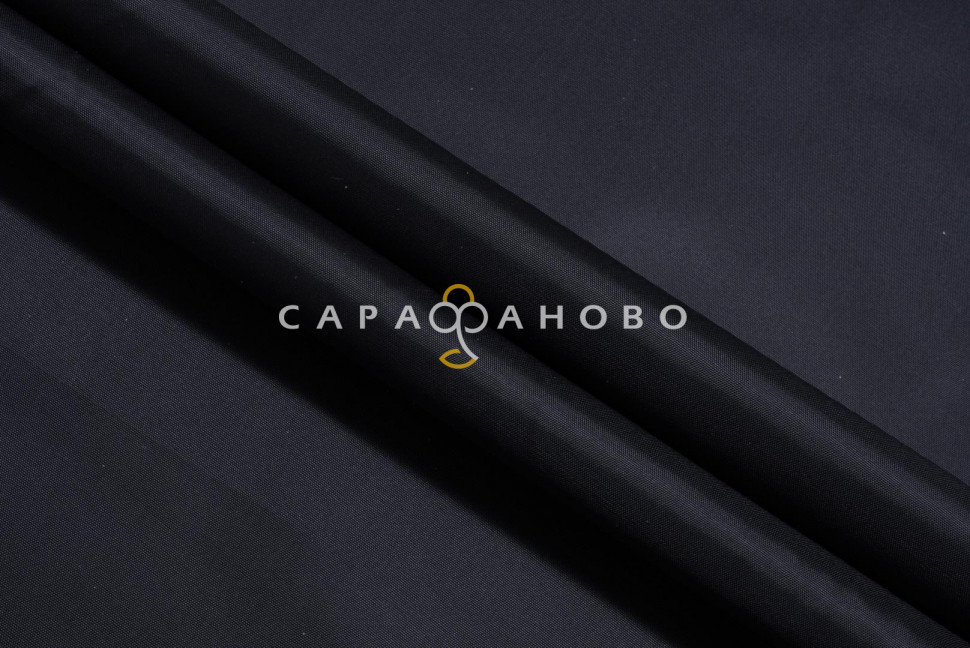 Оксфорд 200 гл/кр D PU 1000 150 см рис черный сорт 2