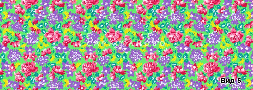 Ткань бязь 150 см плательная коллекция рис 299 вид 5 ГОСТ 262
