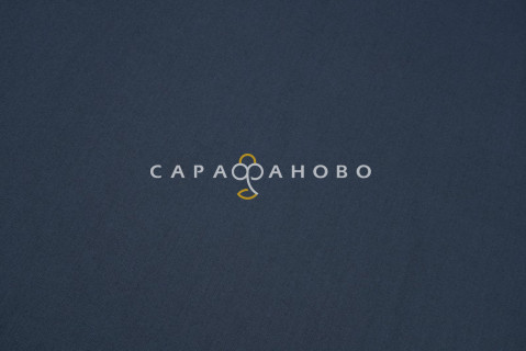 Ткань Саржа 150 см 260 гр №306 Тёмно-серый На отрез — фото 3