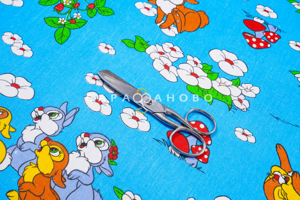 Ткань Бязь 150 см 100 гр/м2 рис. 3030-1