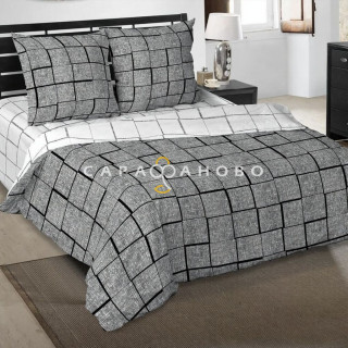Ткань Поплин 220 см рис. 12694-1 Пифагор (основа)