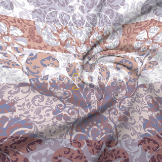 Ткань Бязь Премиум 220 см "Венеция день" рис 11377 вид 1