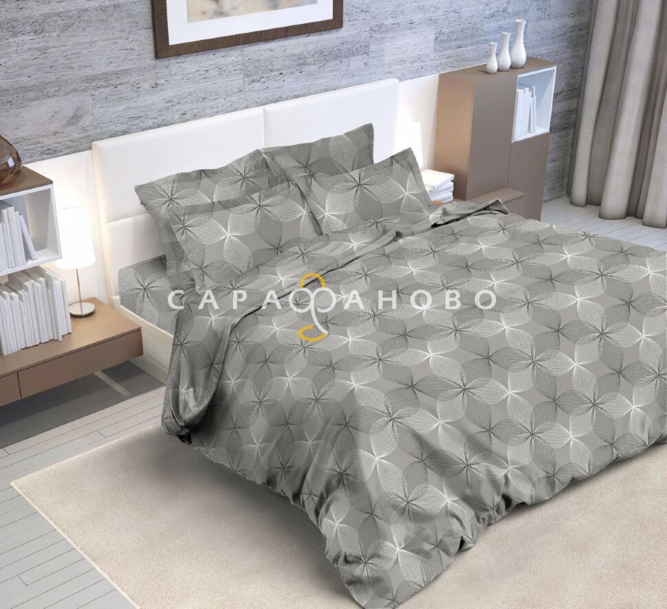 Ткань Бязь 220 см 120 г/м2 рис 6030 вид 2