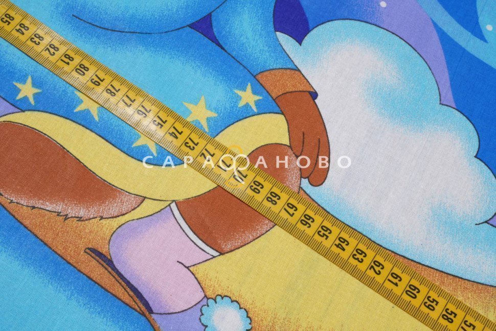 Ткань поплин 150 см детский рис 1605