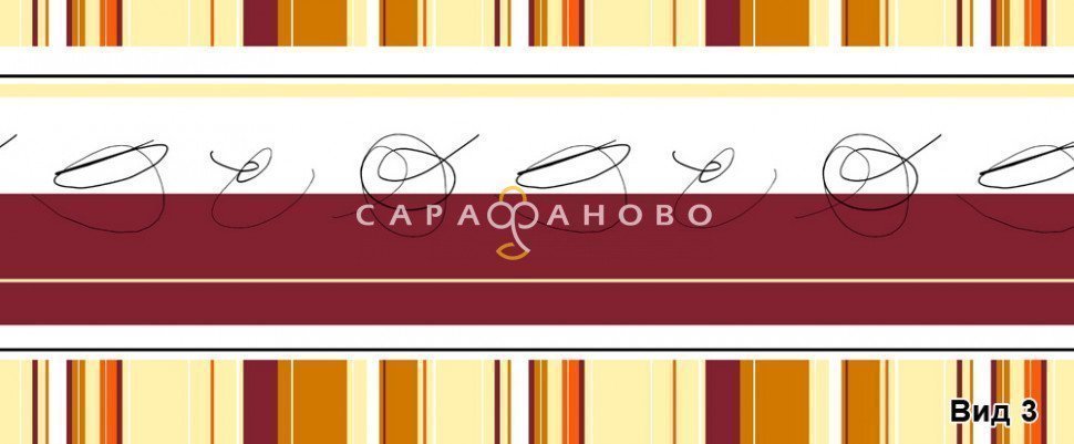 Бязь набивная 150 см 100 гр. рис 250 вид 3