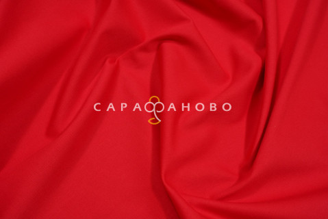 Ткань Саржа 150 см 240 гр/м2 №032 Красный На отрез — фото 5