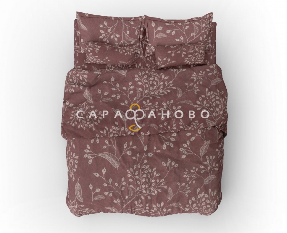 Ткань Бязь 150 см 120 гр рис. 239в1 Барбарис
