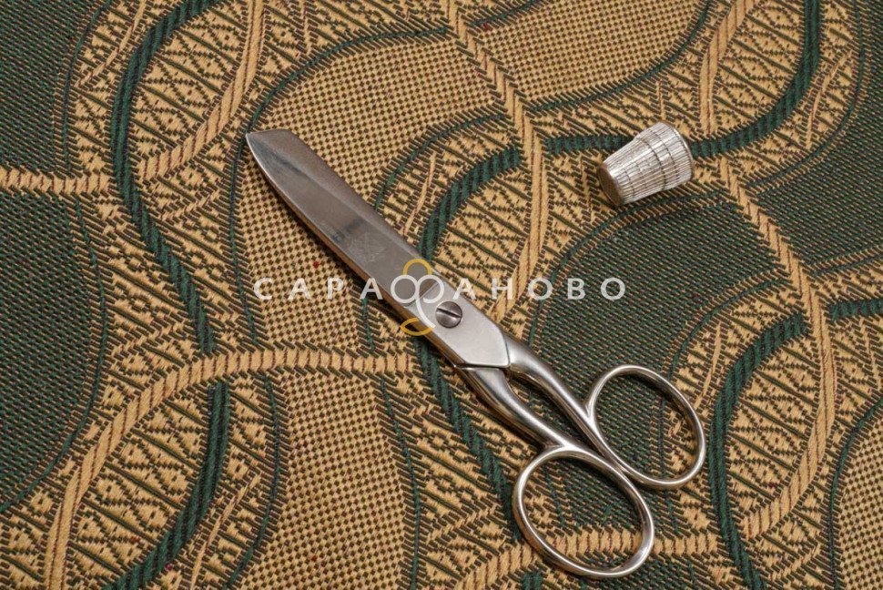 Ткань Гобелен жаккард 150см Двухцветный рис 112-5