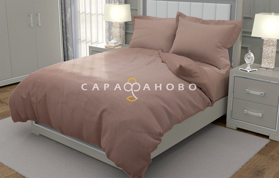 Ткань Сатин 220 см рис. 70103-1 Бронза