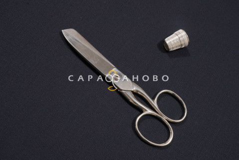 Ткань Саржа 150 см 12с18 260 гр. №315 Чёрный