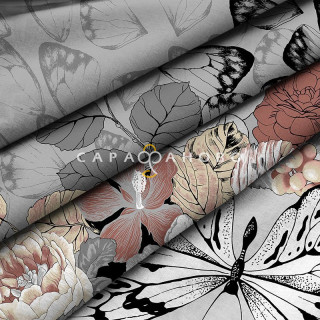 Ткань Бязь Комфорт 220 см "Адажио" рис 6543 вид 1