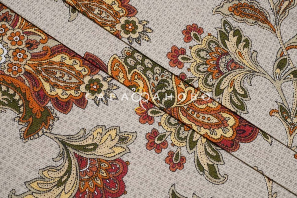 Ткань Рогожка 150 см рис. 12403-1 Армелия