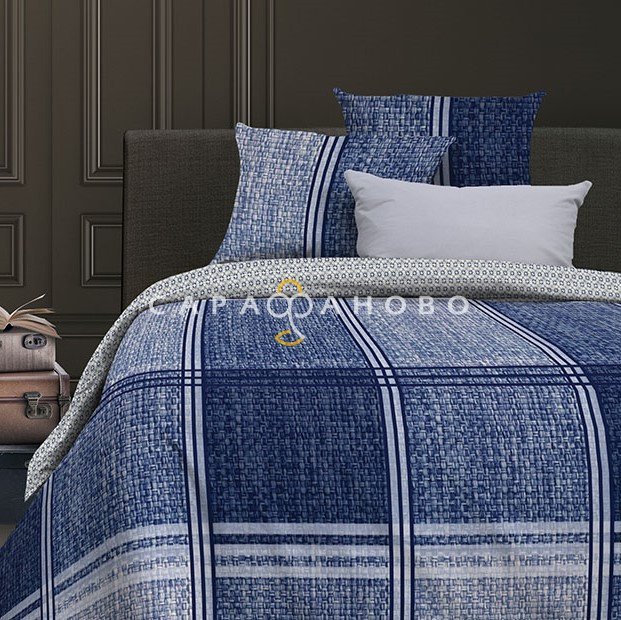 Ткань Бязь Комфорт 220 см рис 15923 вид 1 Tweed основа