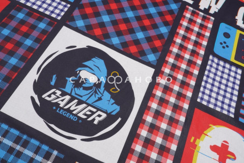 Ткань Перкаль 150 см Game рис 13111 вид 1 На отрез — фото 3