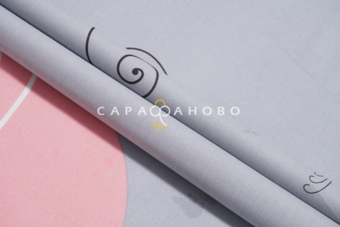 Ткань Поплин 150 см 110 гр диз 114 (основа)