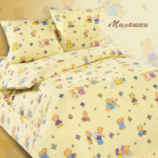 Ткань Поплин 150 Детская коллекция "Милашки" рис 4500 вид 1