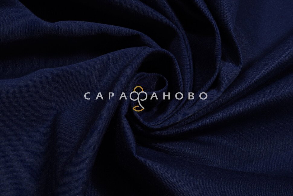 Грета гл/кр 150 см 185 г/м2 темно-синий