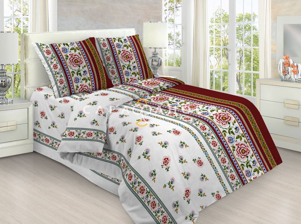 Бязь набивная 150 см рис 539