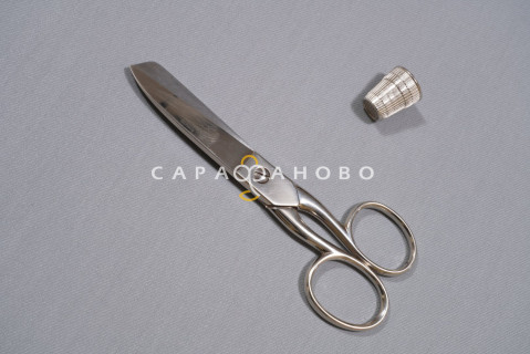 Ткань Тик 150 см 205 гр рис 16460 светлый графит 1 