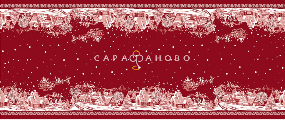 Ткань Дорожка набивная 50 см рис 29227 вид 1