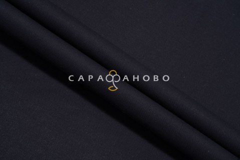 Ткань Бязь 150 см 140 гр рис. 8/3 Чёрный