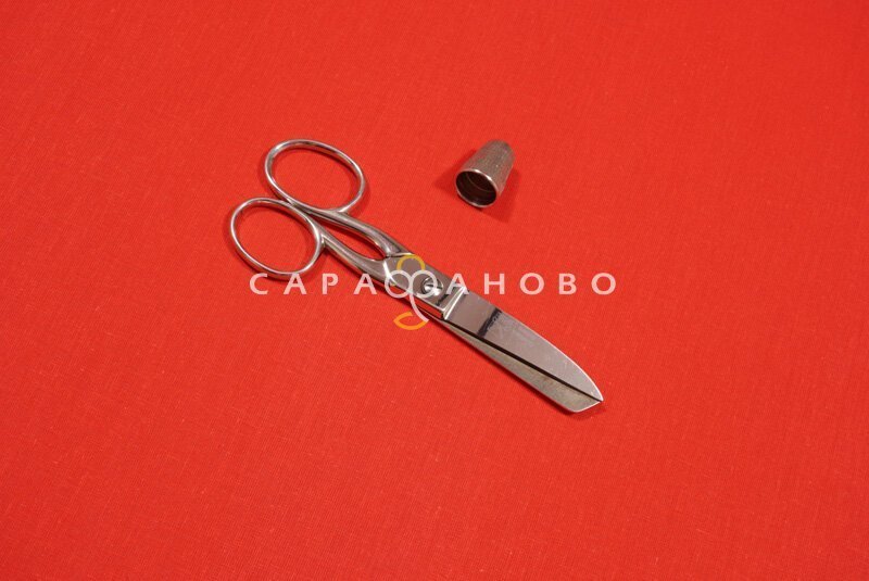 Ткань Бязь 150 см 140 гр. рис. 7 Красный