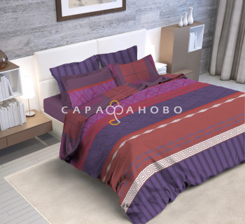 Ткань Бязь 220 см 120 г/м2 рис 6055 вид 1