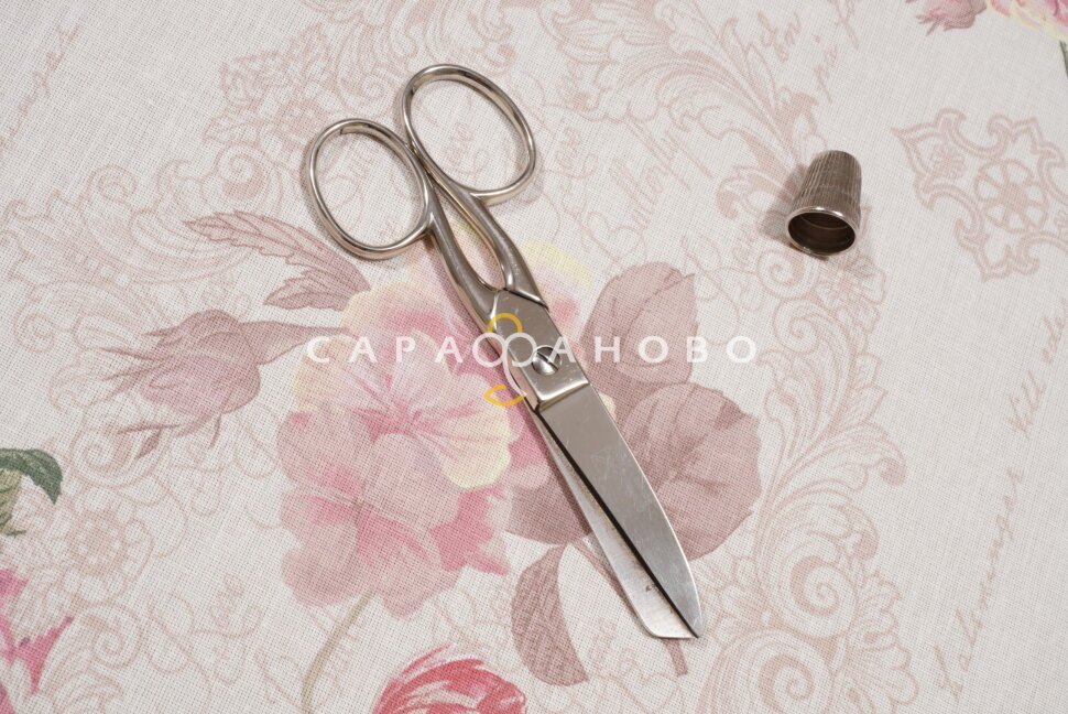 Ткань Бязь 220 см рис. 11595-1 Шебби-Шик (основа)
