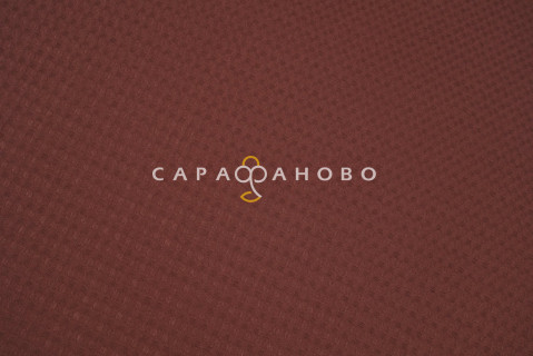 Полотно вафельное 150 см.(7х7) гл/кр №095 Шоколад На отрез — фото 2