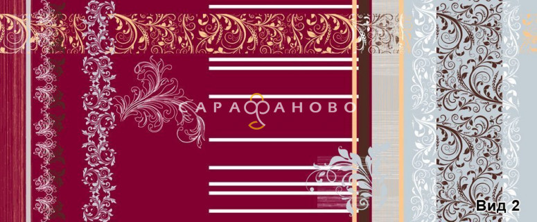 Бязь набивная 150 см рис 1232 вид 2
