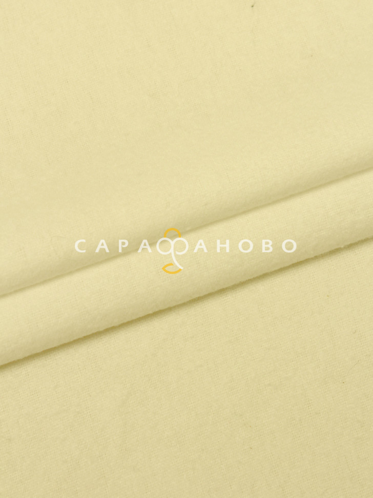 Фланель гладкокрашеная 90 см, 11ф желтый 175 +/- 5 г/м2
