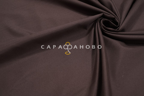 Ткань Полисатин (микрофибра) глк 220 см 80 гр диз 19-1218 Горький шоколад