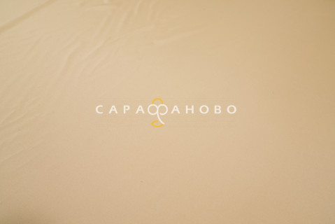 Ткань Габардин 150 см 160 гр цвет Бежевый (На отрез) — фото 2